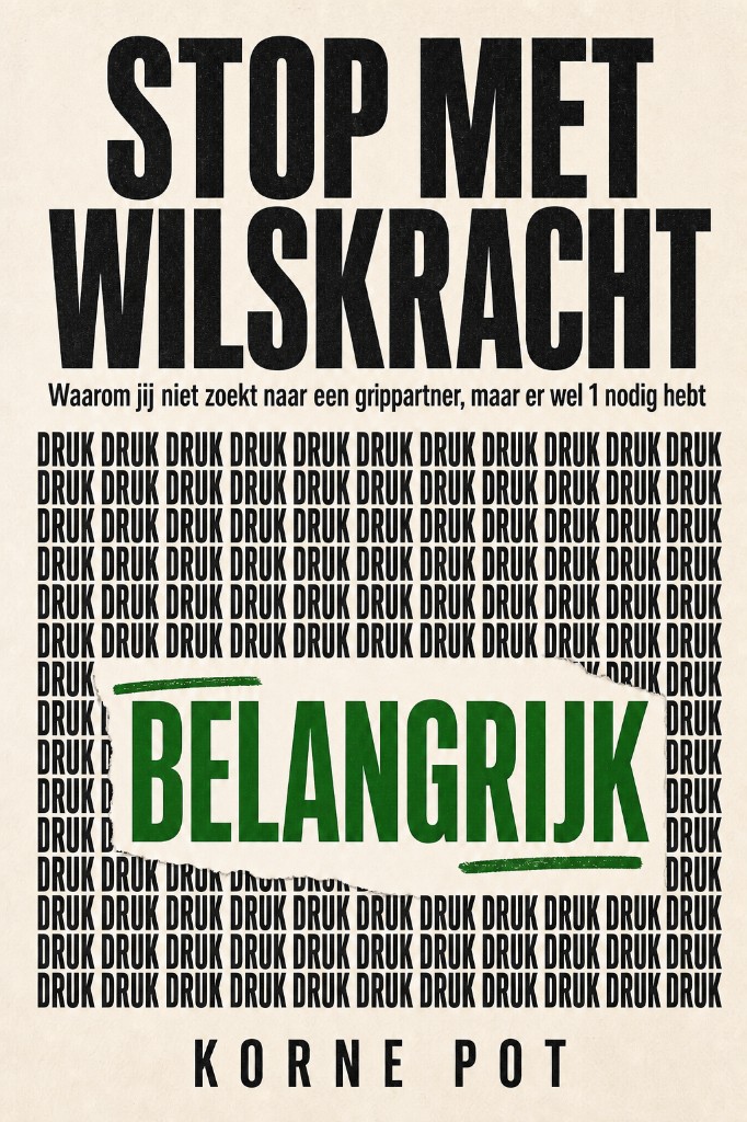 Cover Stop met wilskracht: druk versus belangrijk