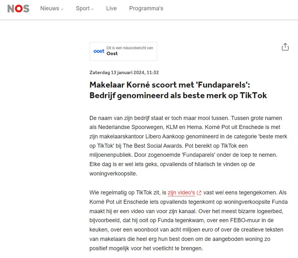 NOS.nl: Fundaparels