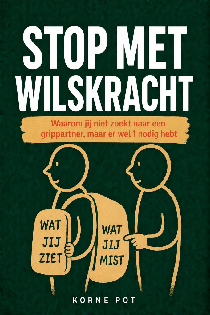 Omslag van het boek Stop met wilskracht