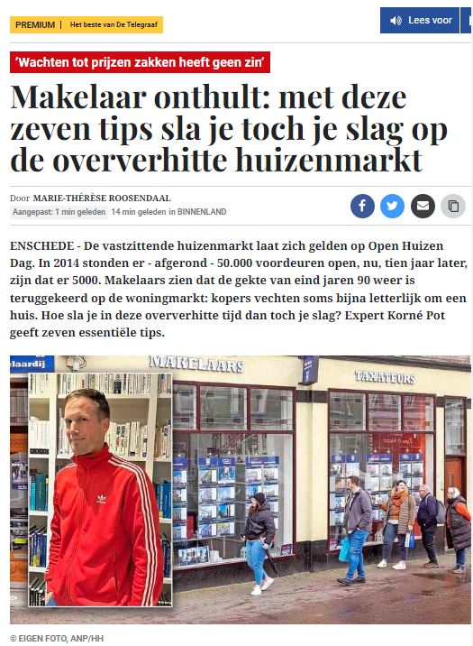 Telegraaf: 7 tips